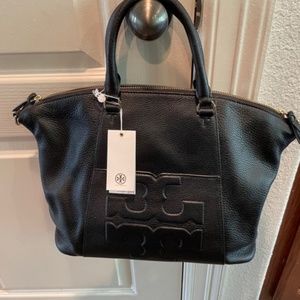 Tory Burch Bombe-T Medium Slouchy Satchel
